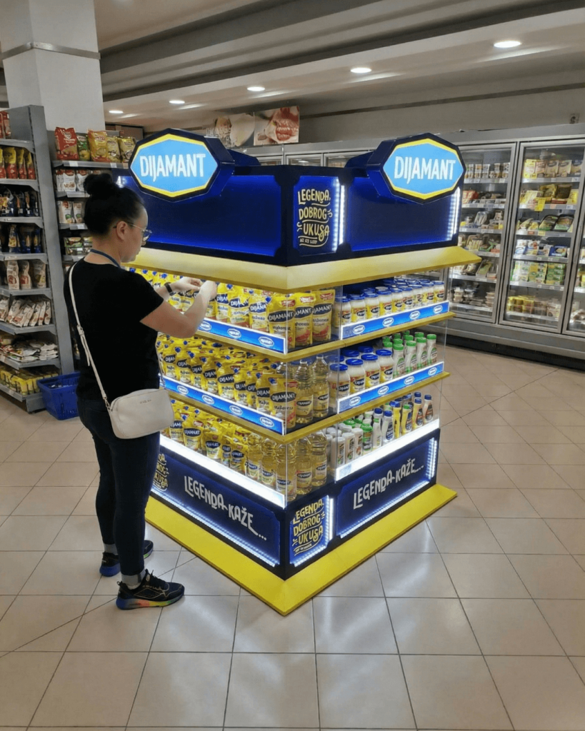 Vrhunska egzekucija u prodavnici, DIjamant majonez